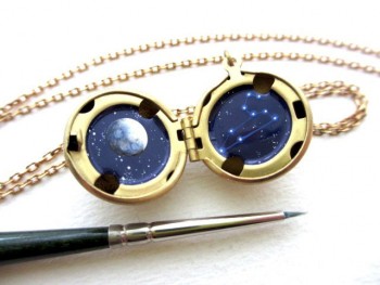 This Amazing Jewlry Contains Meticulous Cosmos Paintings Of Our Beautiful Universe--16