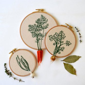 Artist Creates Amazing Embroideries Shaped As Vegetables--7