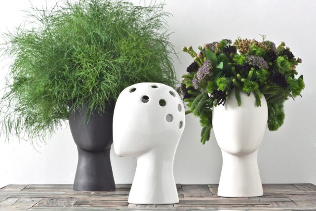 These Head-Shaped Vases Transform Your Floral Arrangements Into Majestic Wigs--5
