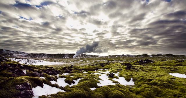 Iceland unveils its haunting landscapes--11