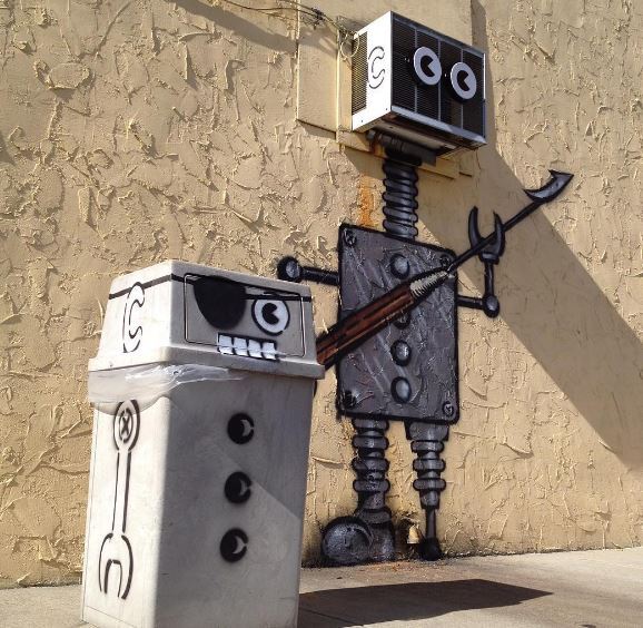 Tom Bob's amusing creations That Perfectly Fits In Urban Landscape--13