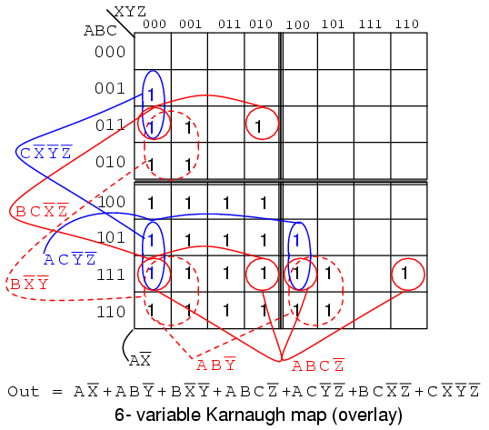8 11 Larger 5 6 Variable Karnaugh Maps