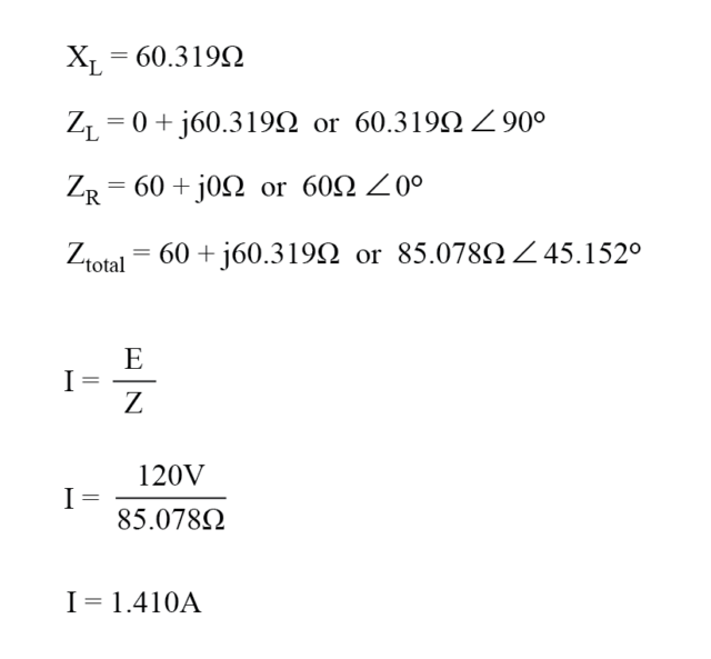 ac circuit with resistive and purely reactive load TechnoCrazed