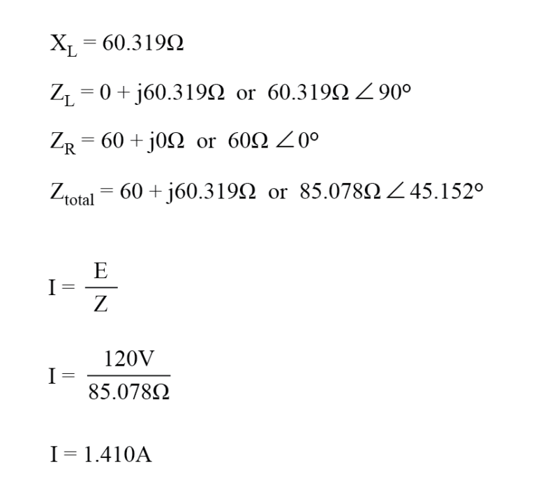 ac circuit with resistive and purely reactive load TechnoCrazed