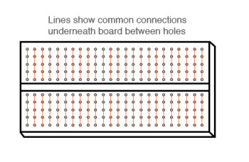 breadboard connections
