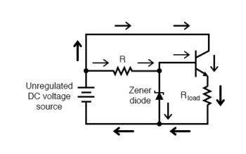 common collector application voltage regulator