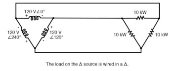 delta connection example circuit analysis