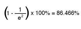 determining the precise percentage equation2