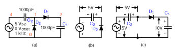 half wave voltage doubler