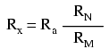 kelvin double bridge equation