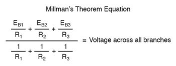 millmans theorem equation