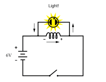 neon lamp circuit current