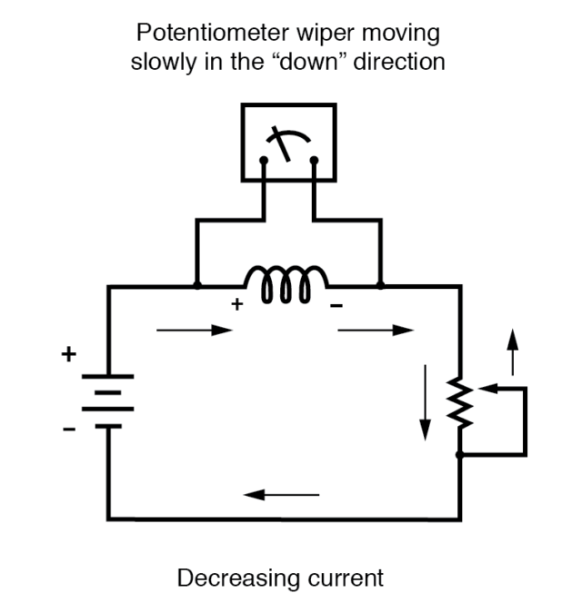 potentiometer wiper decreasing current TechnoCrazed