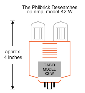 the philbrick researches op amp k2 w