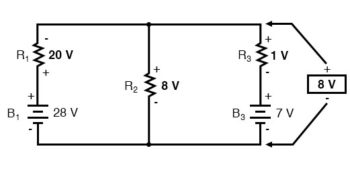 voltage across parallel branches
