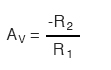 voltage gain formula1