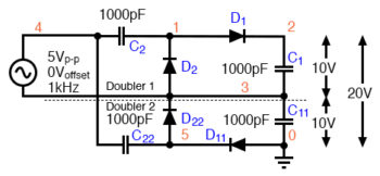 voltage quadrupler