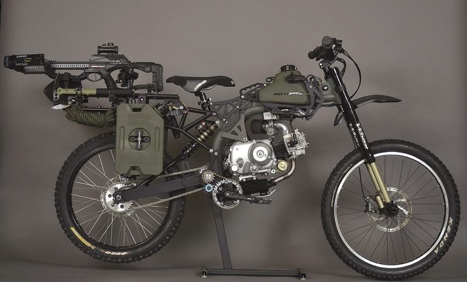 Survival Bike-This Overarmed Motorcycle Will Allow You To Confront The  Worst Murderers