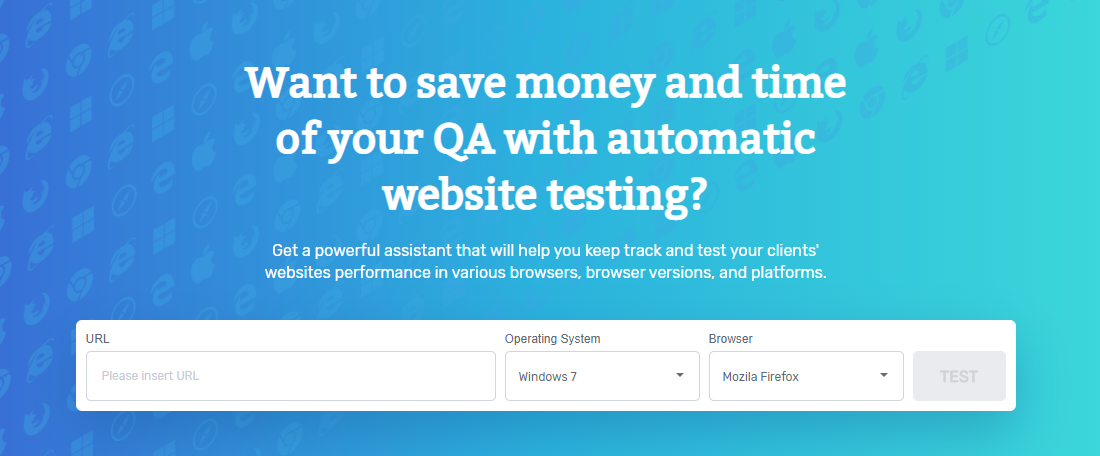 Comparium  : Automated Website Testing Tool